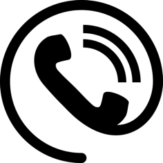 Phone Contact Outline Svg File, Free Vectors File